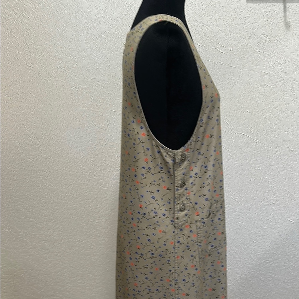 Authentic Directives Country Floral Maxi Dress - Floral Khaki Medium - Picture 3 of 5